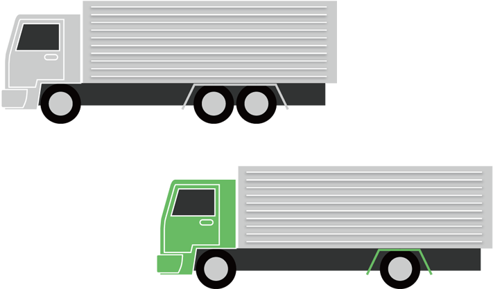 トラックイラスト